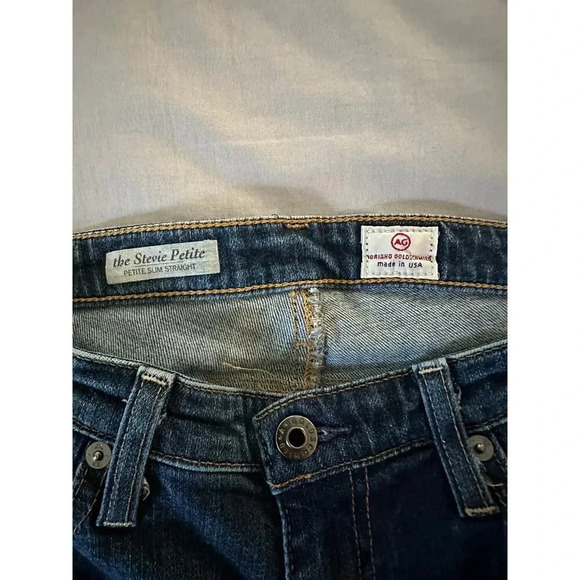 Adriano Goldschmied the Stevie Petite Slim Straight Jeans sz 28R - Picture 4 of 4
